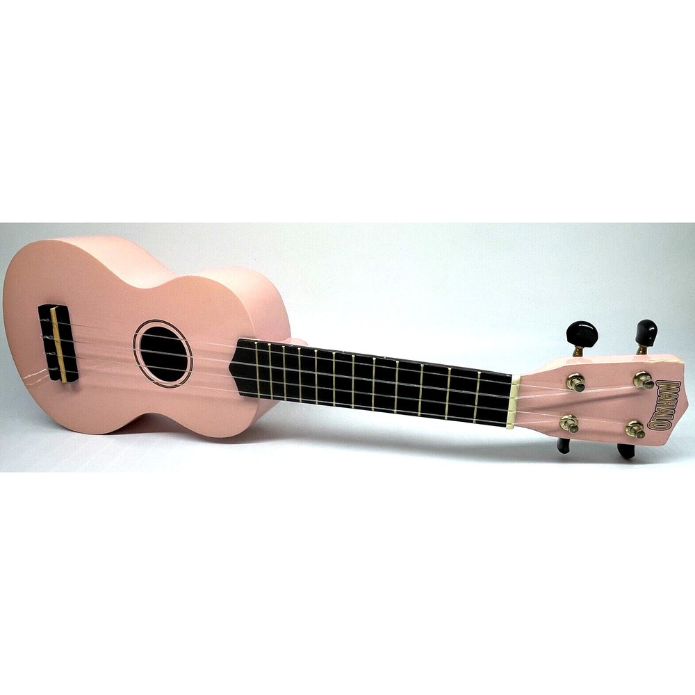 MAHALO Rainbow Series Pink Ukulele 20" Wooden Nubone
